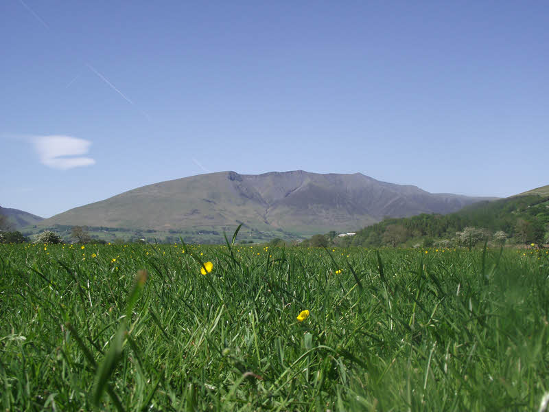 Blencathra from St John's in the Vale