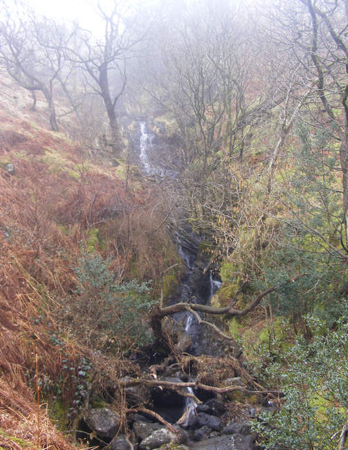 Waterfalls close to Kepple Crag