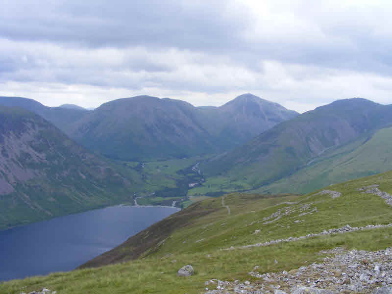 Wasdale Head from Illgill Head 